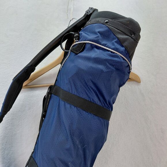 VTG PING MOON-LITE Golf Bag Blue 3 Way Karsten Sunday Range Travel John Wooden - Picture 4 of 12